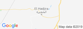 El Hadjira map